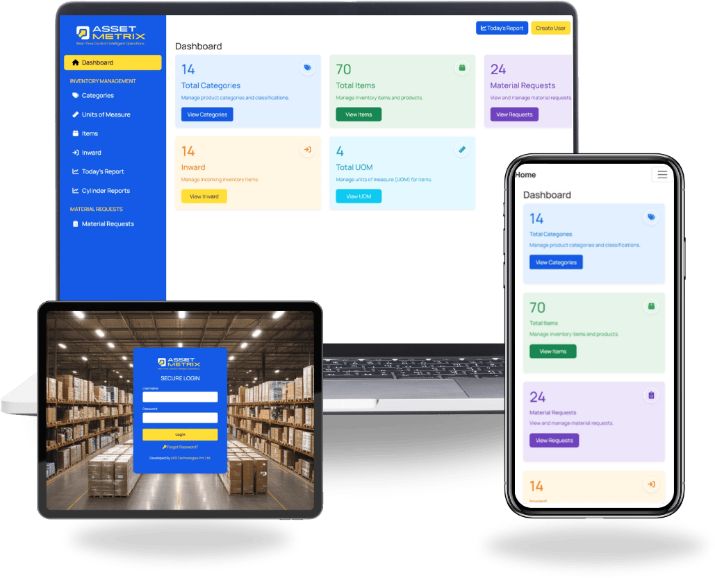 AssetMetrix - Inventory Management System